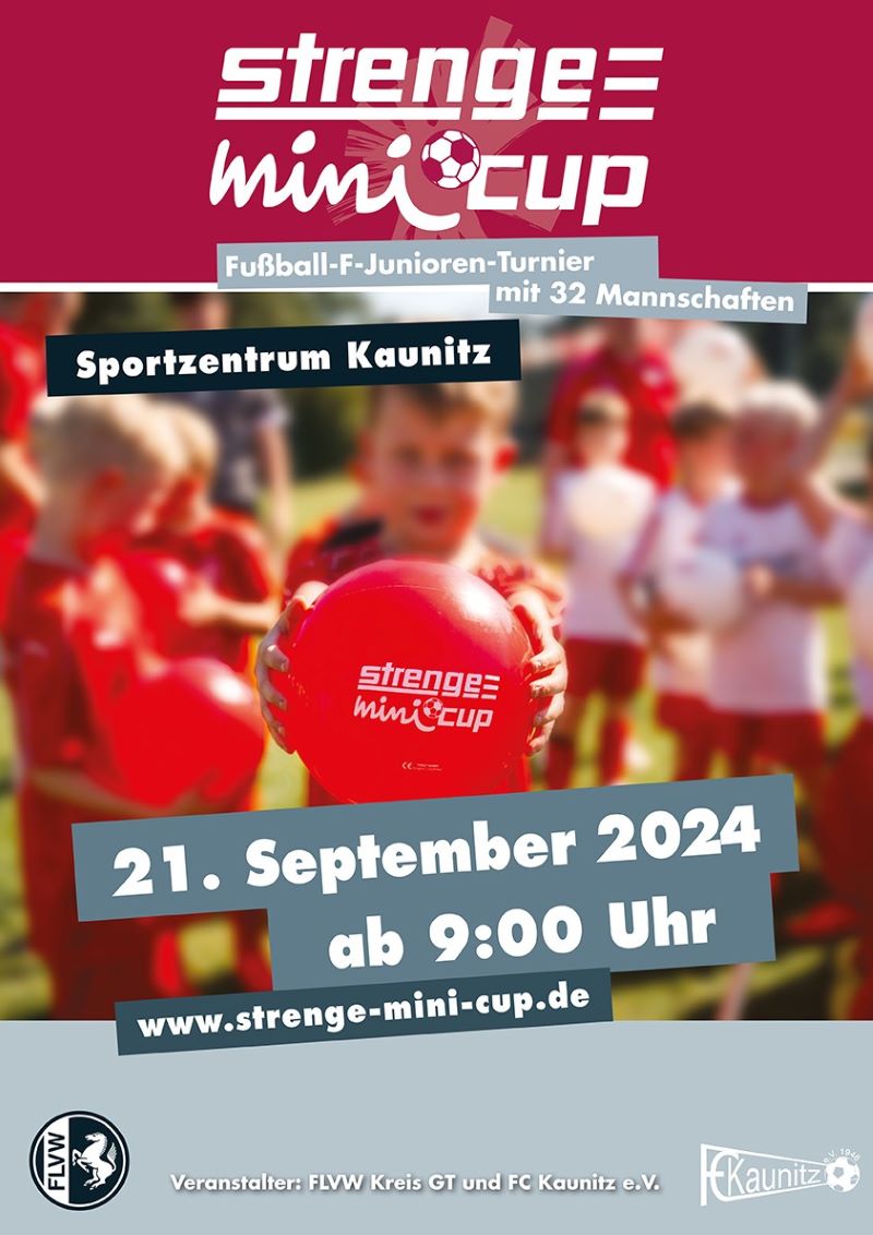 thumbnail Strenge Mini Cup 2024 Plakat